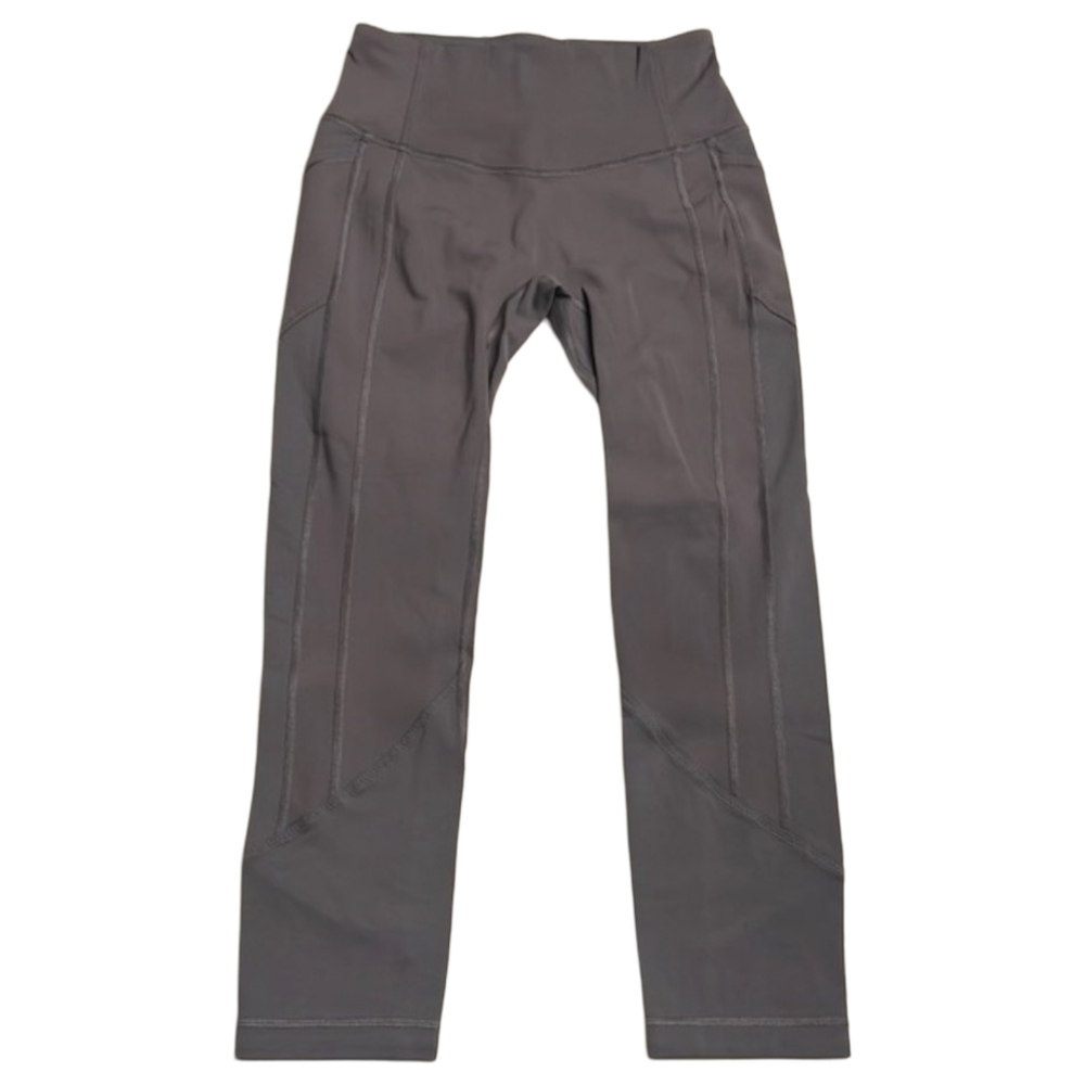 Lululemon All The Right Places Crop II (23") Dark Carbon Size 6 - Picture 7 of 10